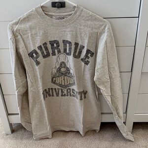 Jansport Gray Purdue University Long Sleeve Shirt